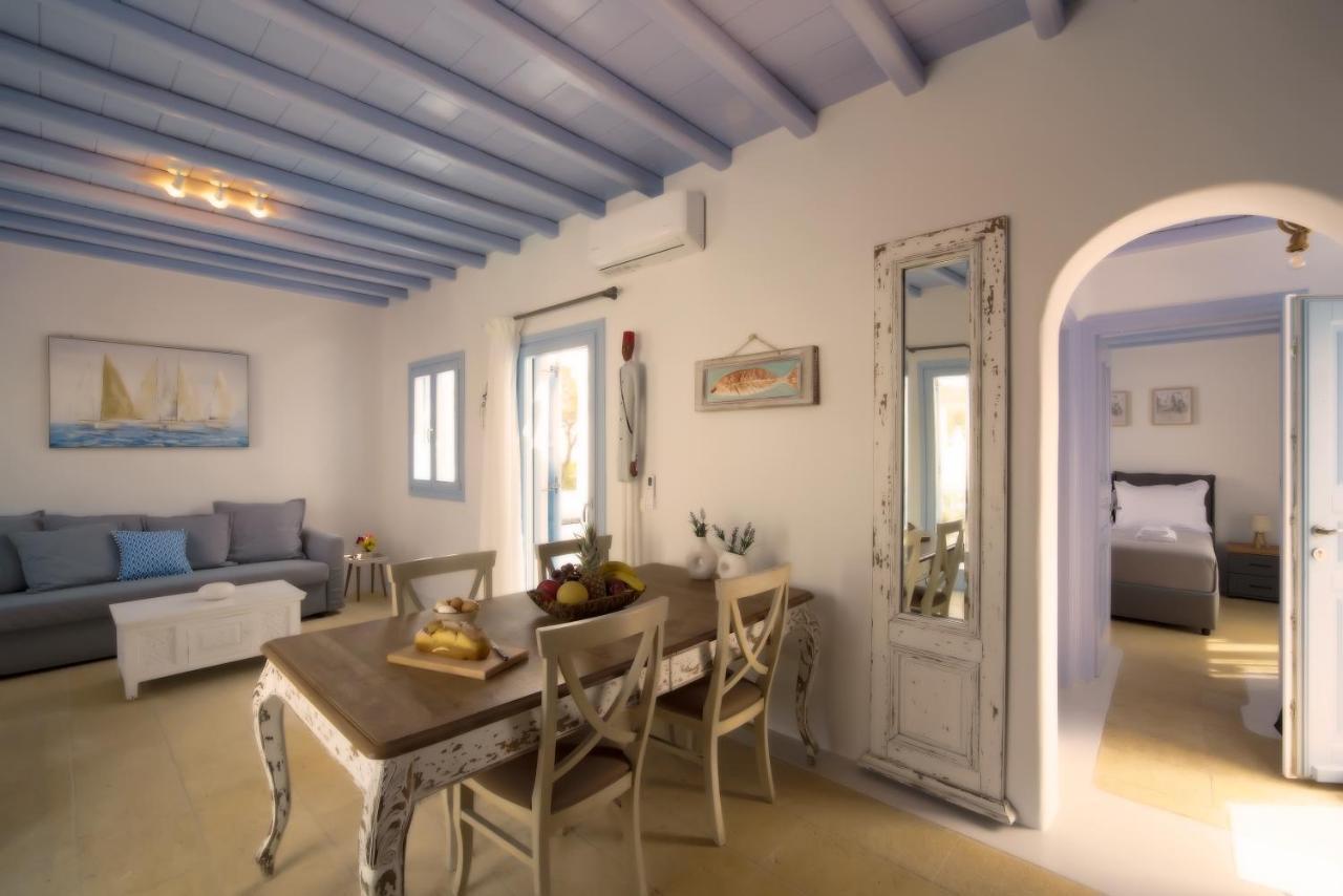 Апартаменты Mimosa Retreat Mykonos Орнос Экстерьер фото