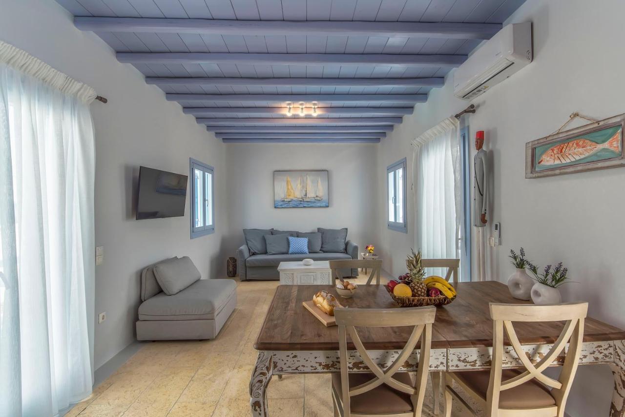 Апартаменты Mimosa Retreat Mykonos Орнос Экстерьер фото