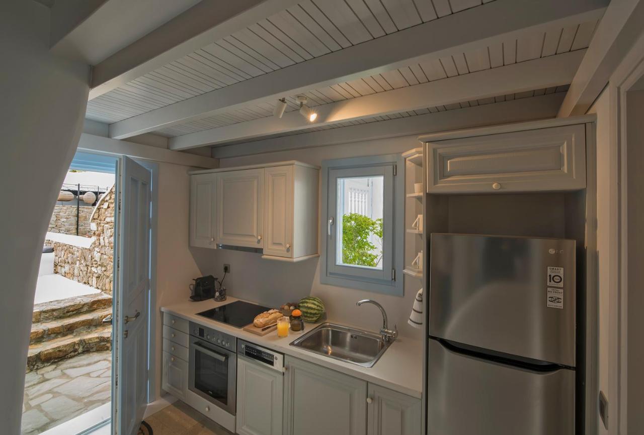 Апартаменты Mimosa Retreat Mykonos Орнос Экстерьер фото