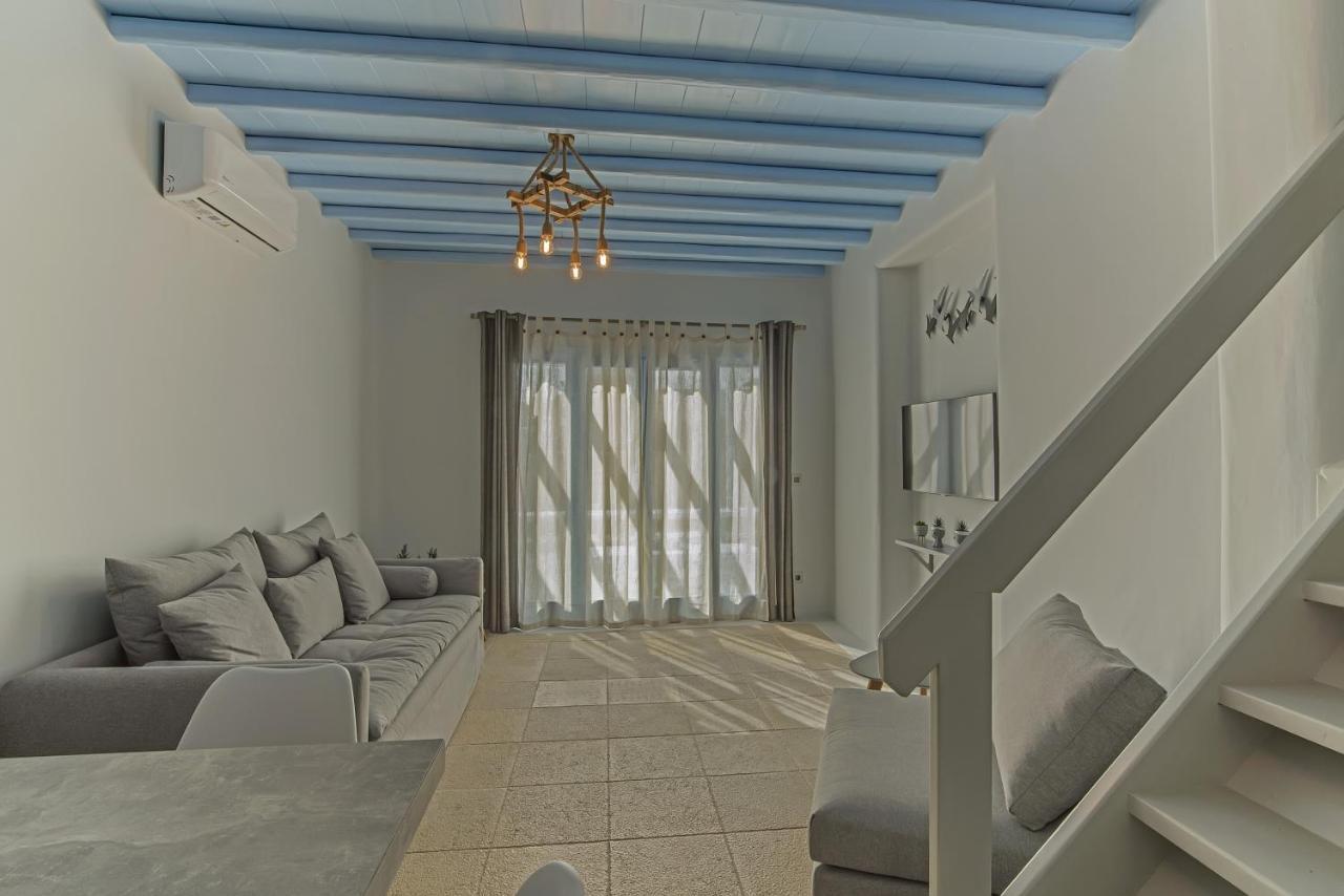 Апартаменты Mimosa Retreat Mykonos Орнос Экстерьер фото