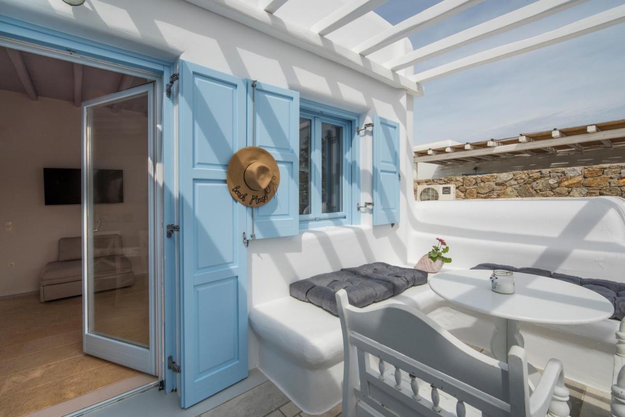 Апартаменты Mimosa Retreat Mykonos Орнос Экстерьер фото
