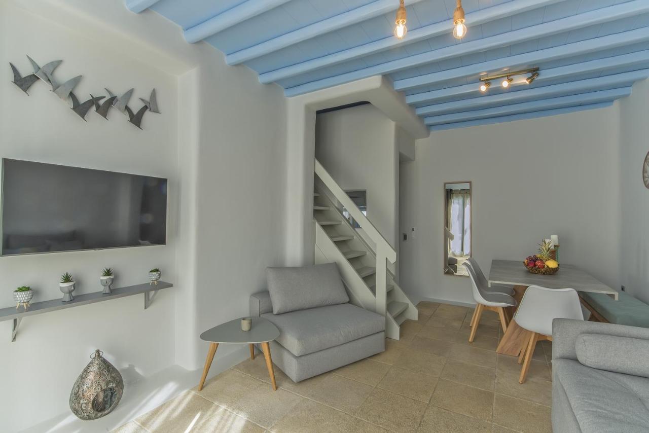 Апартаменты Mimosa Retreat Mykonos Орнос Экстерьер фото