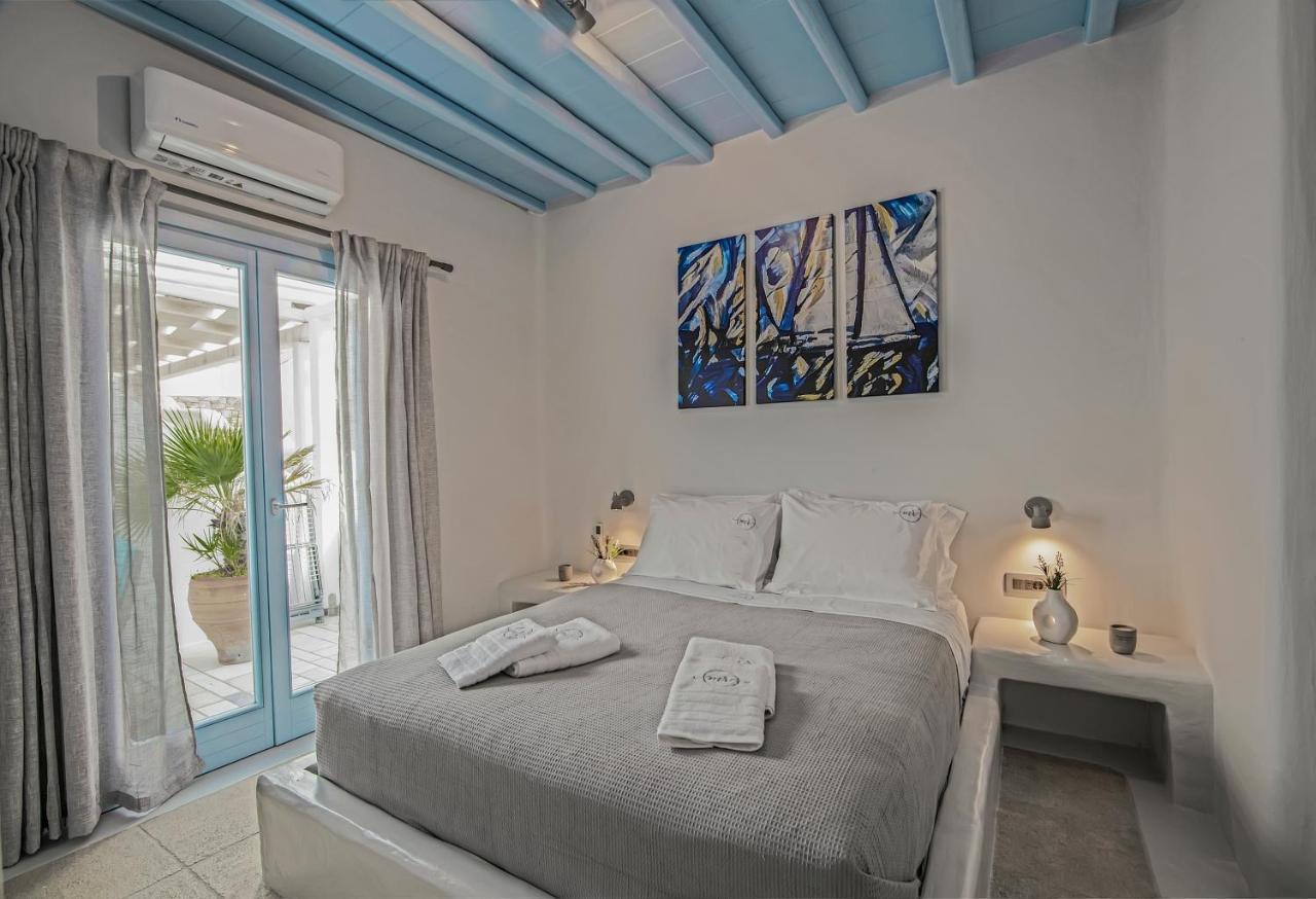 Апартаменты Mimosa Retreat Mykonos Орнос Экстерьер фото