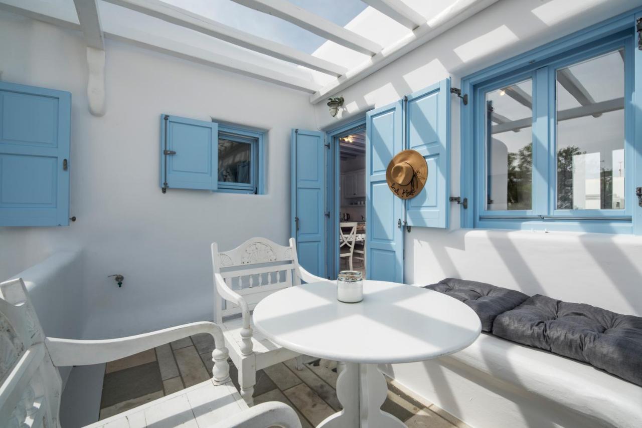 Апартаменты Mimosa Retreat Mykonos Орнос Экстерьер фото