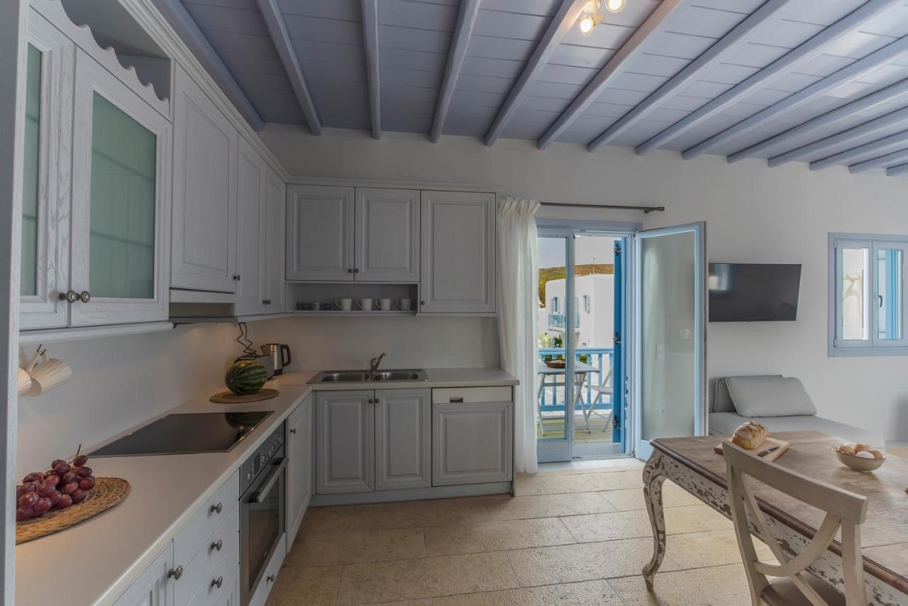 Апартаменты Mimosa Retreat Mykonos Орнос Экстерьер фото