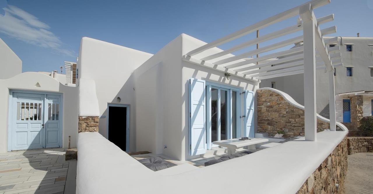 Апартаменты Mimosa Retreat Mykonos Орнос Экстерьер фото