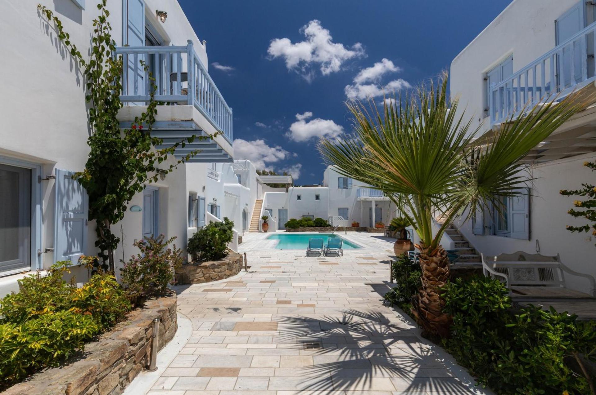 Апартаменты Mimosa Retreat Mykonos Орнос Экстерьер фото